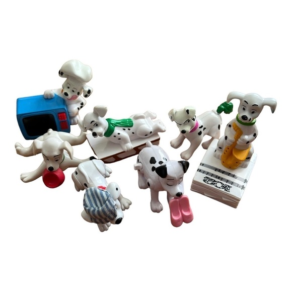 Disney’s 101 Dalmatians Disney &McDonald's Happy Meal Toys Lot Of 7 - Picture 1 of 16